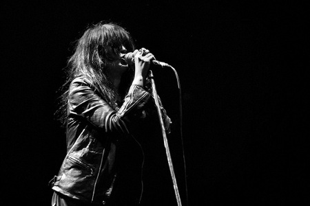 Alison "VV" Mosshart, one half of The Kills