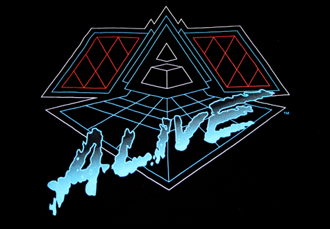 Daft Punk Alive ‘07 T-Shirt Logo
