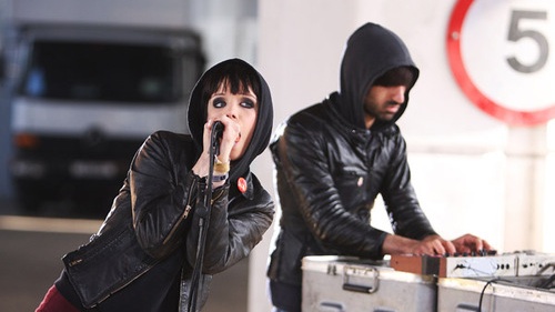 a fairly glamorous photo of crystal castles